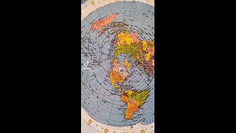 Flat Earth Cinfirmed by Aeroplane On Board Maps