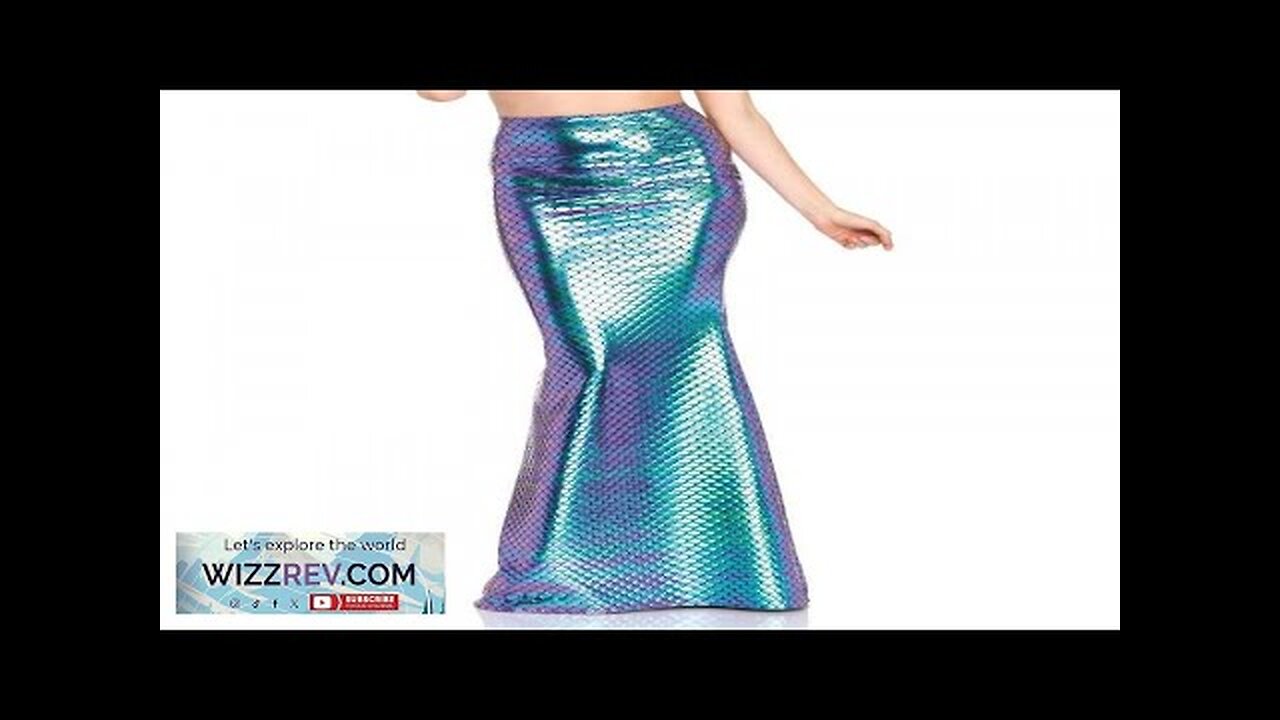 Iridescent Scale Mermaid Maxi Skirt Review