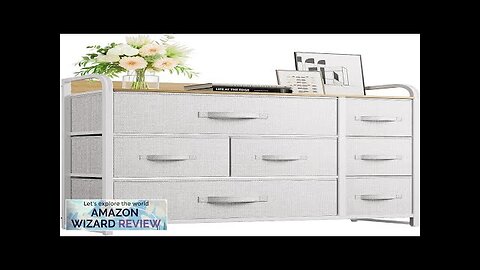 YITAHOME 7 Drawer Dresser Storage Organizer with Shelves Fabric Dresser Chest Review