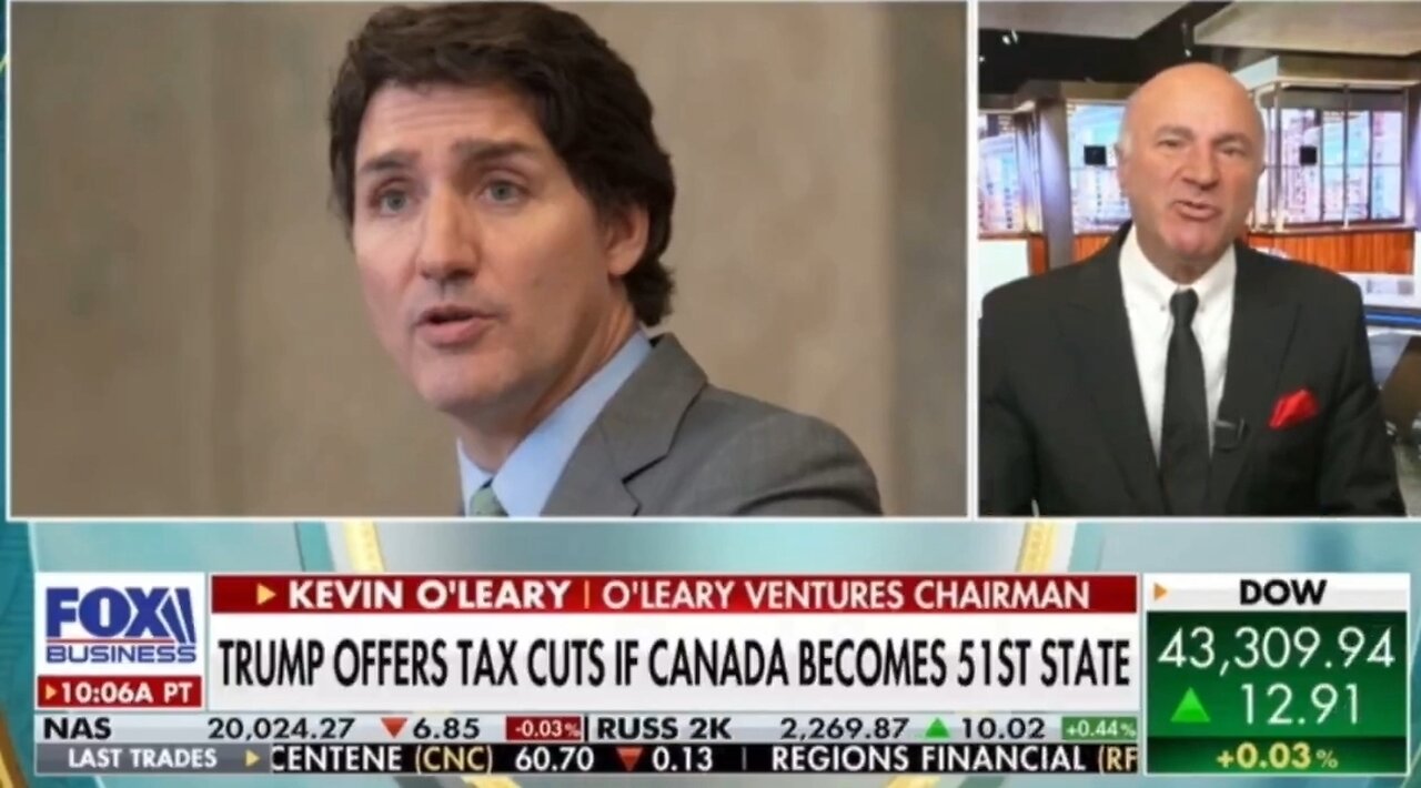 Mr Wonderful: I'll Negotiate Canada As 51st State!