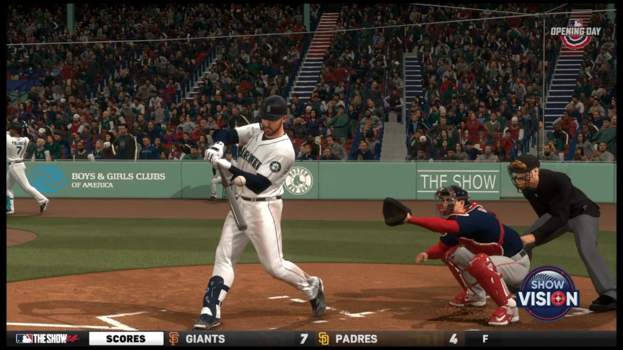 Boston Red Sox VS Seattle Mariners MLB The Show - S 1 EP 1