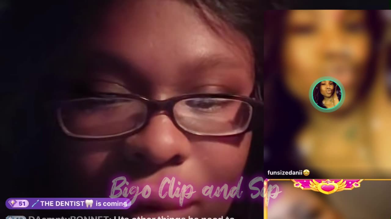 Moet lines Flocko n plays her music to get his opinion 🤣 1/27/25 #bigoclipandsip
