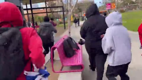 Someone has Reportedly been stabbed at the Los Angeles anti-ICE Protest