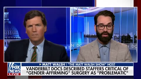 Matt Walsh: 'We have to keep shining a light' on gender transition surgeries for children