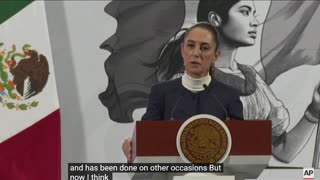 Mexico’s President Claudia Sheinbaum addresses retaliatory tariffs on US goods