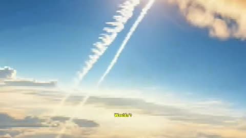 Short lesson about chem-trails