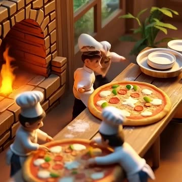 Little people harvesting food with great fun #ai #shortvideo #shorts #videography #food #edit