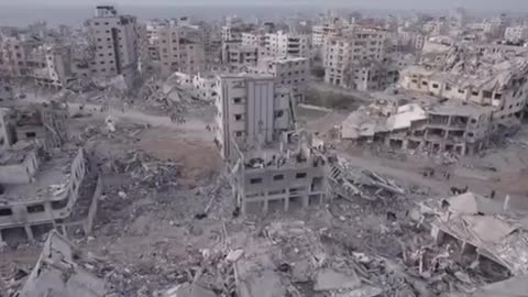 Gaza an They want to rebuild the Hell USAisreal left them