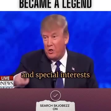 Another reason why they hate him... He tells the truth.