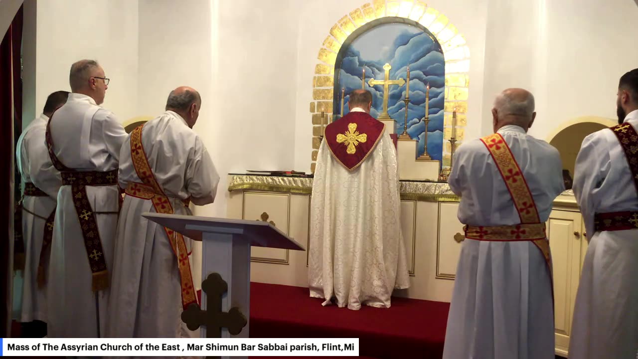 Mass of The Assyrian Church of The East, Mar Shimun Bar Sabbai parish, Flint, Mi 12-24-2024