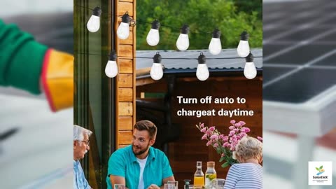 xitubal Solar LED Outdoor String Lights