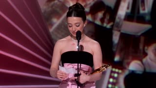 Mikey Madison wins best actress Oscar for 'Anora'