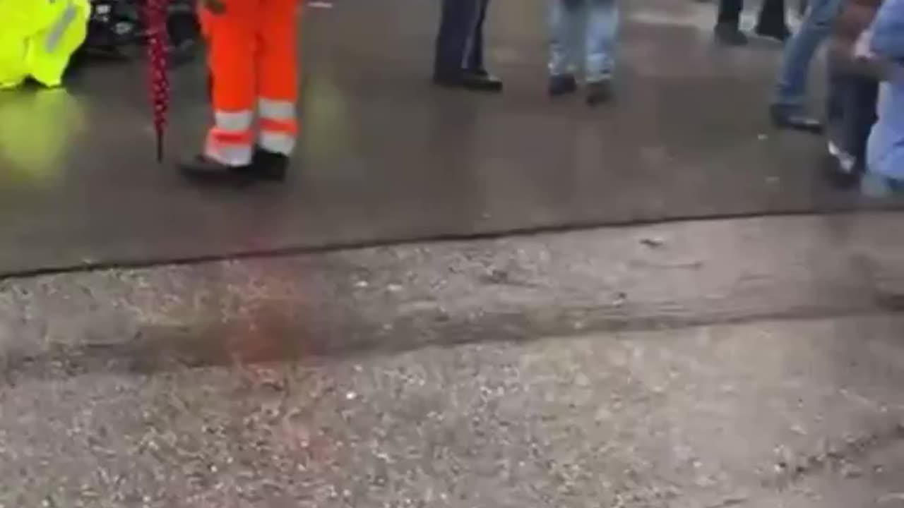 NOW - At least 28 injured after a 24 year old asylum seeker from Afghanistan