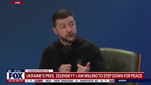 Ukraine's President Zelenskyy 'ready' to resign after Trump talks