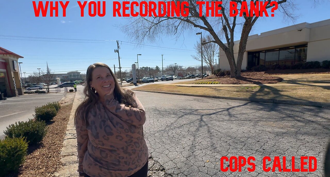 1A-Audit Mauldin SC "Why You Recoding The Bank?"