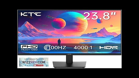 KTC 24 inch Monitor 1080P Monitor 100Hz FreeSync Gaming Monitor Review