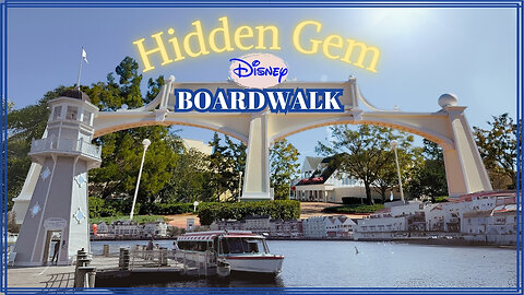 Discovering POV Disney’s BoardWalk + Inside the Swan & Dolphin Resorts | Friendship Lake [Ep 21]