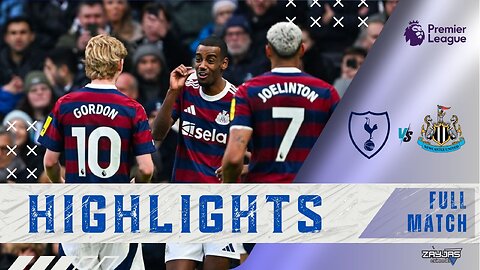 TOTTENHAM HOTSPUR 1-2 NEWCASTLE UNITED | PREMIER LEAGUE HIGHLIGHTS | SEASON 2024/2025