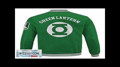 Justice League Green Lantern Kids Bomber Jacket Review