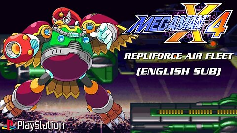 Mega Man X4 - Repliforce Air Fleet (English Sub) ~ PlayStation