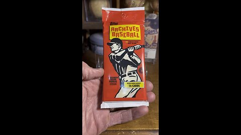 2024 #Topps Archives baseball cards pack opening