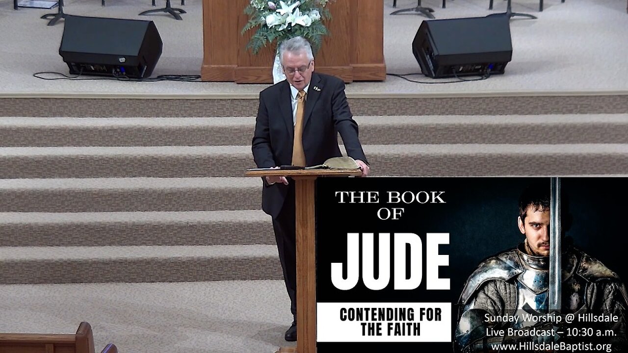 “Contending for the Faith” (Jude 1-4) - An introduction to Jude, Sunday Worship, FEbruary 2, 2024