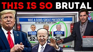 Watch CNN Report Joe Biden Leaving Office as MOST Unpopular President in HISTORY