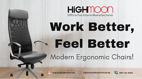 Top Quality Office Furniture Sale Dubai | Ergonomic Chair for Ultimate Comfort