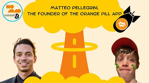 Matteo Pellegrini, the founder of the Orange Pill App