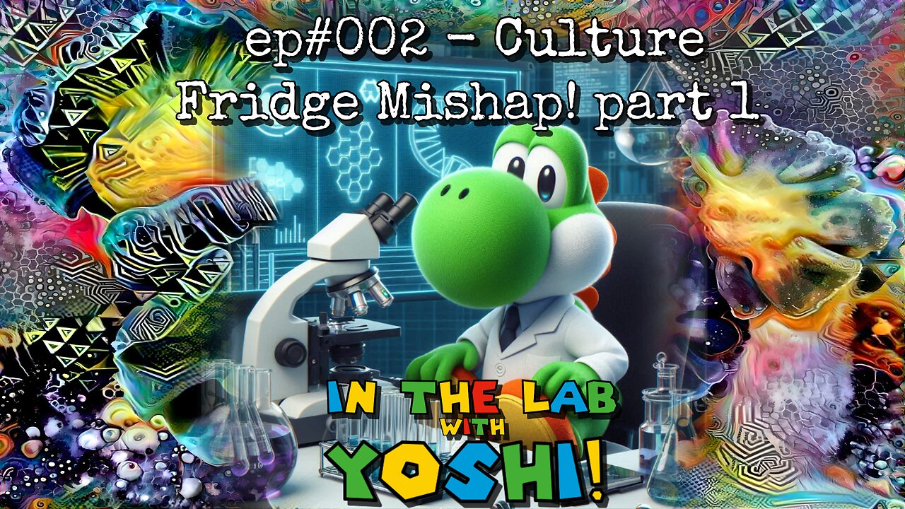 In the Lab w Yoshi - #002 Culture Fridge Mishap! pt.1 + commentary