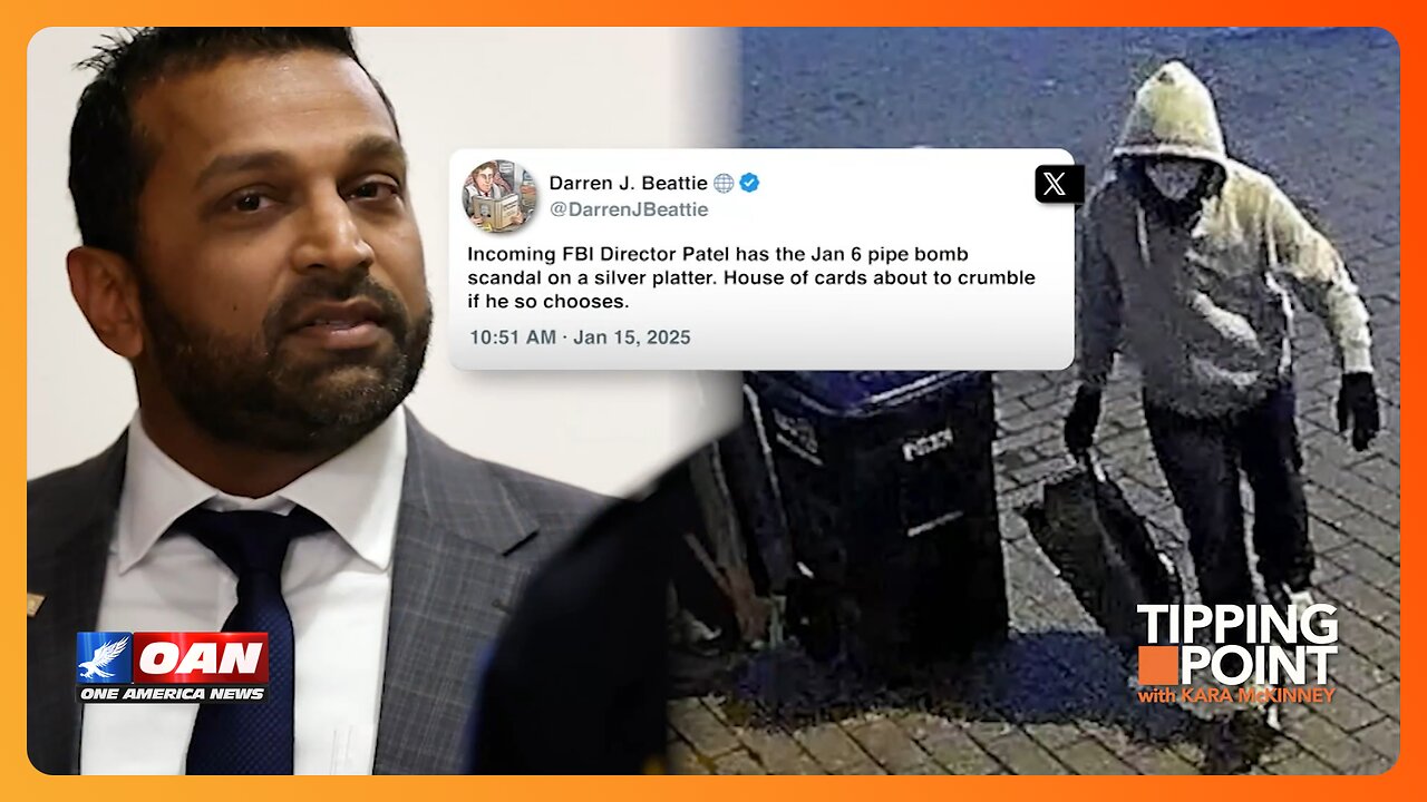 Kash Patel Poised to Destroy J6 Pipe Bomb Cover-Up (Part 1) | TIPPING POINT 🟧