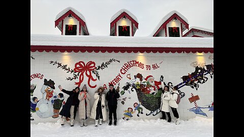 "싼타클로스 하우스 투어" - Santa Claus House in North Pole, Alaska [알래스카 오로라 빙하 디날리국립공원 북극권 여행]