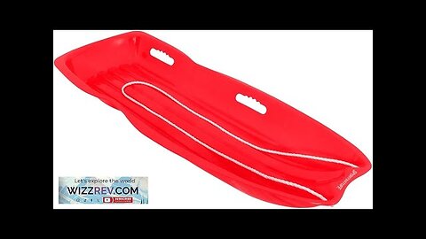 SportsStuff Airhead Classic 2 Person Toboggan Snow Sled Review