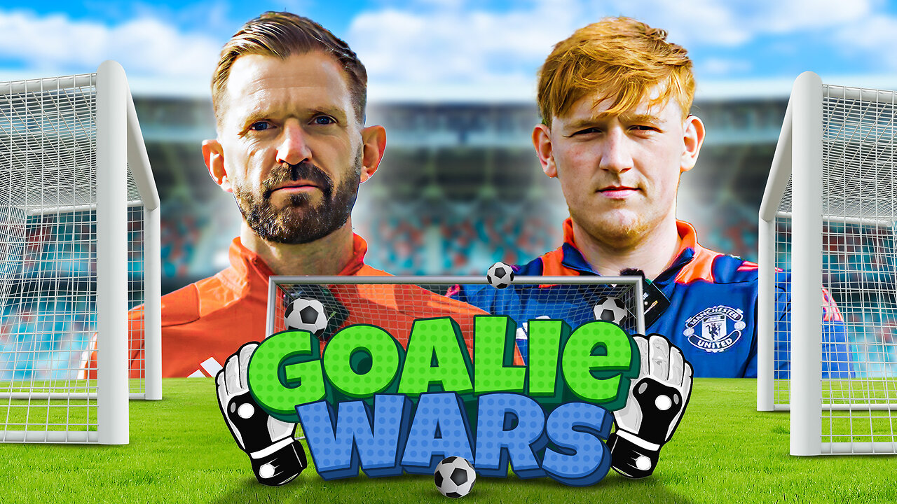 ANGRY GINGE Takes on GOALIE WARS Vs. Pro WREXHAM Goalkeeper Mark Howard!