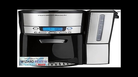 Hamilton Beach One Press Programmable Dispensing Drip Coffee Maker with 12 Cup Review