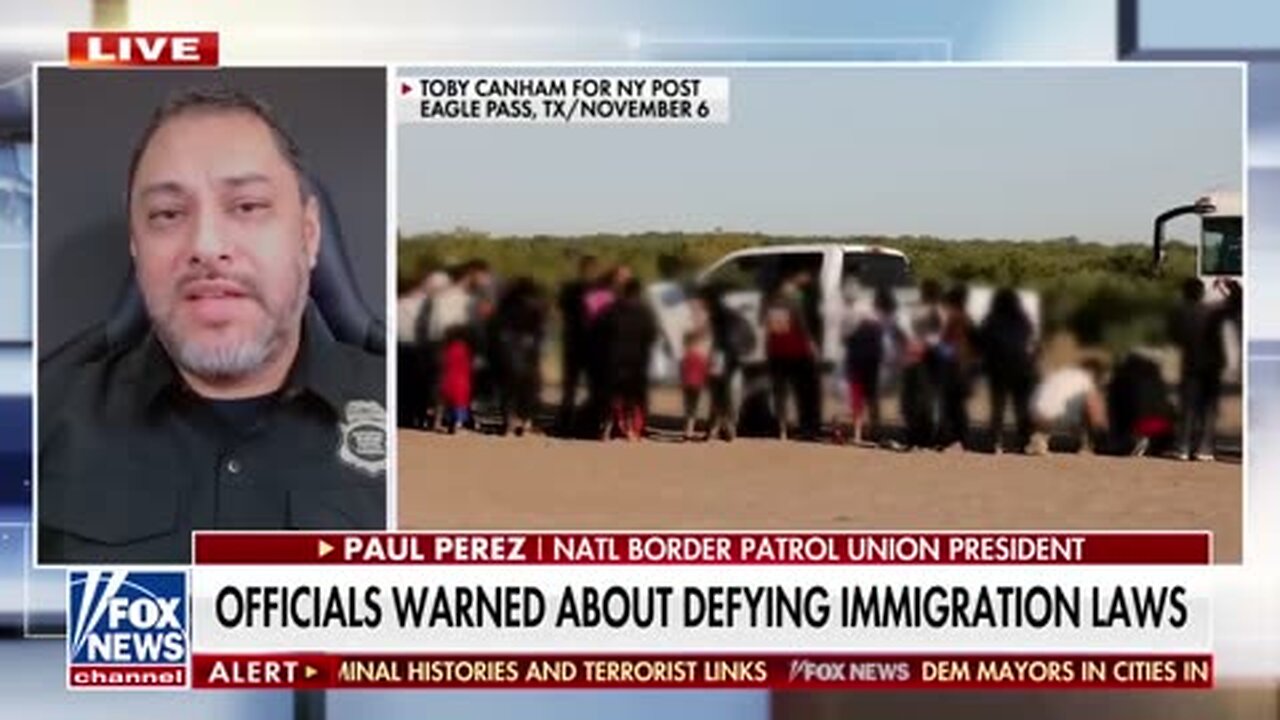 &apos;Take Trump at his word&apos;, warns National Border Patrol union president