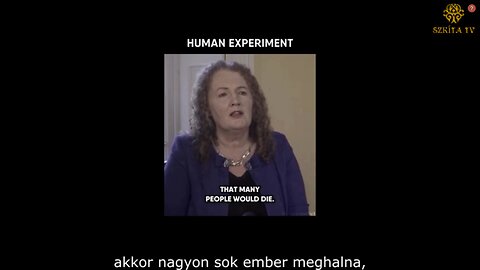 Prof. Dolores Cahill: Emberkísérlet