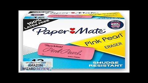 Paper Mate Erasers Pink Pearl Large Erasers 12 Review