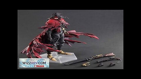 Final Fantasy VII Vincent Valentine Movable Joint Figure Review