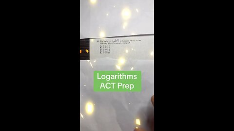 ACT Prep - #mathbereal#mathberealact