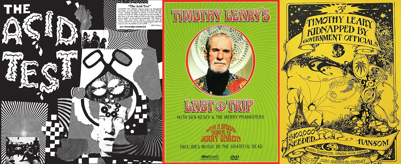 🦋 Timothy Leary's Last Trip ▪️ CIA MK Ultra LSD❓