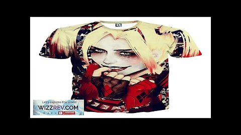 Harley Quinn Smiling Yellow Hair Suicide Squad Cool T-shirt Review