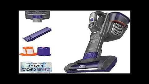 BLACK+DECKER dustbuster furbuster AdvancedClean+ Cordless Pet Handheld Vacuum Home Pet Review