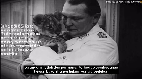 In 1933, National Socialist Germany passed laws banning the mistreatment of animals, and virtually restricted all animal testing for scientific research.🦒🦓🦔