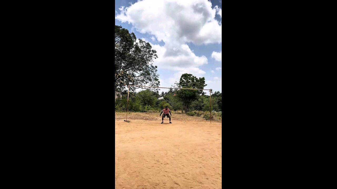 Goalkeeper is not like us 😂😂