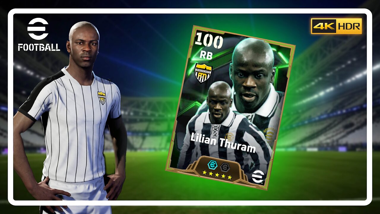 Lilian Thuram eFootball Card Review, Build & Gameplay | eFootball | Player Review
