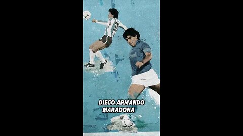 Diego Maradona is a legendary Argentine soccer player