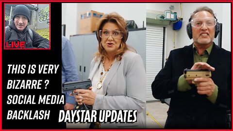 Daystar Joni got a gun! this is very bizarre ? Updates on social media