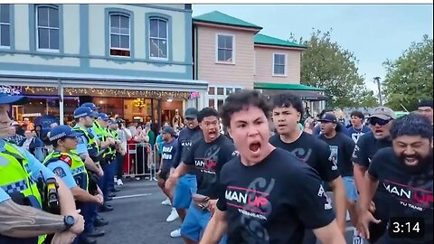 Māori protest the rainbow parade!