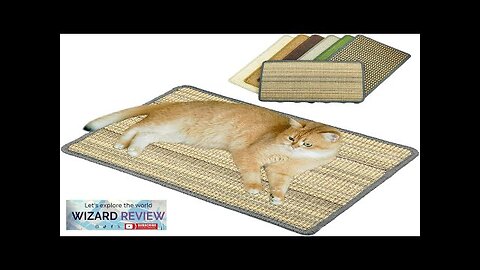 Cat Scratching Pad 23.6 x 15.7inch Sisal Cat Scratch Mat with Velcro Review